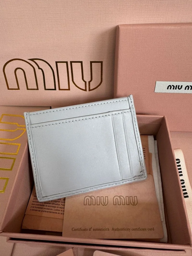 Miu Miu Wallets Purse SmoothTexture 43689