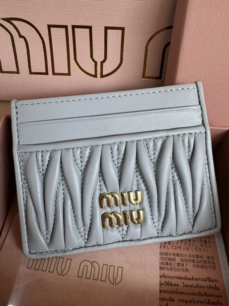 Miu Miu Wallets Purse SmoothTexture 43689