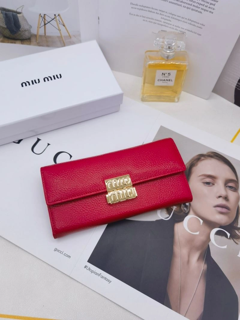 Breathable Miu Miu Wallets Purse 85859