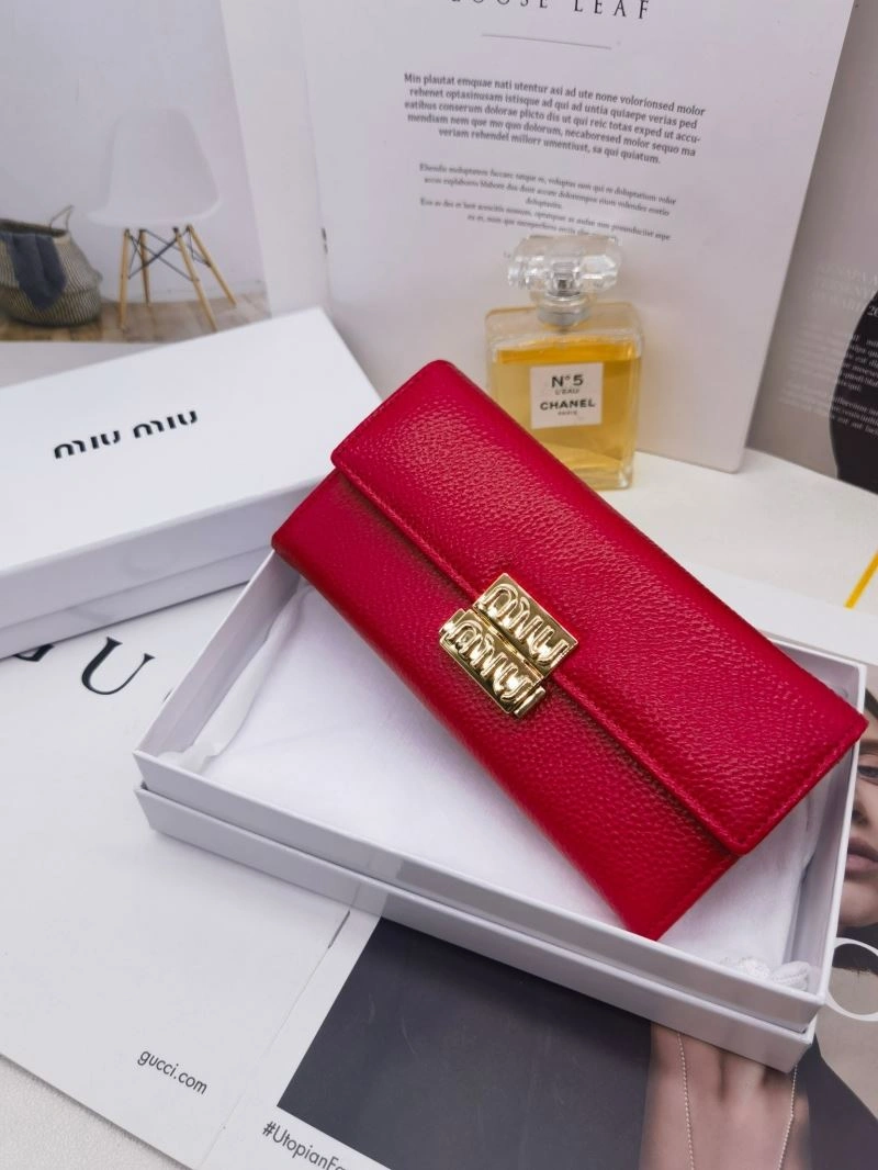 Breathable Miu Miu Wallets Purse 85859