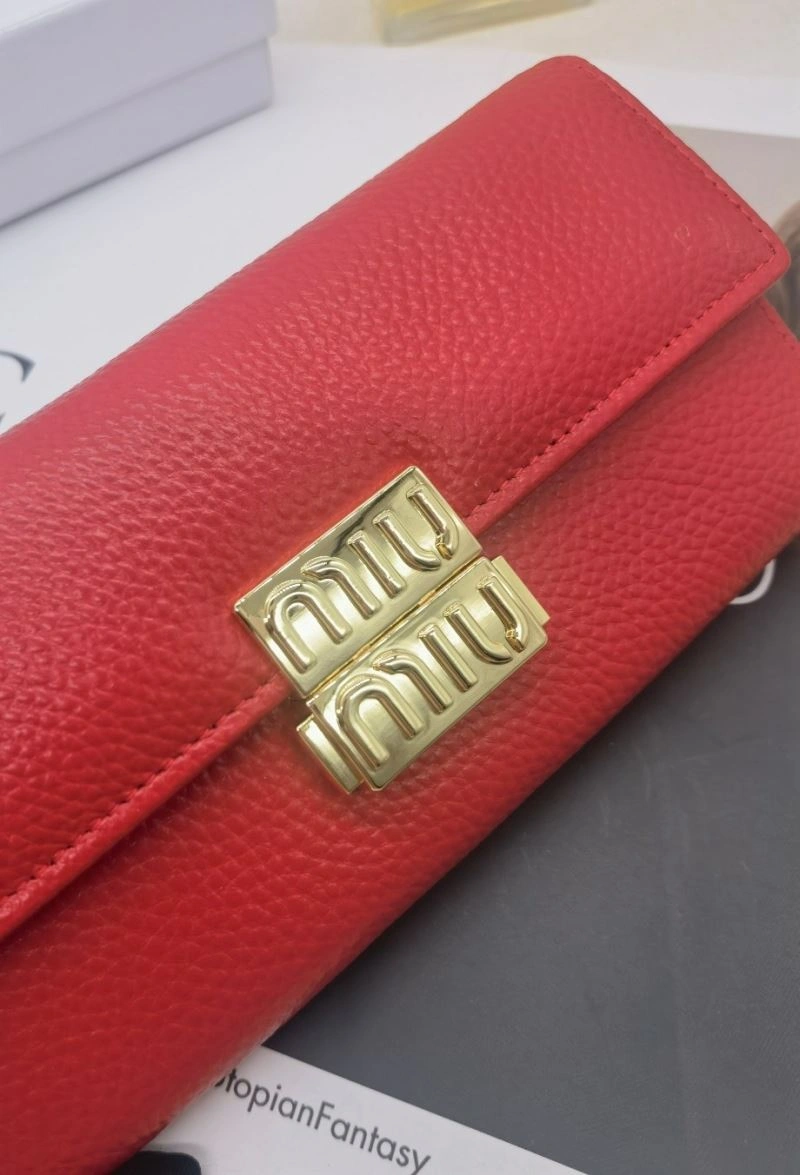 Breathable Miu Miu Wallets Purse 85859