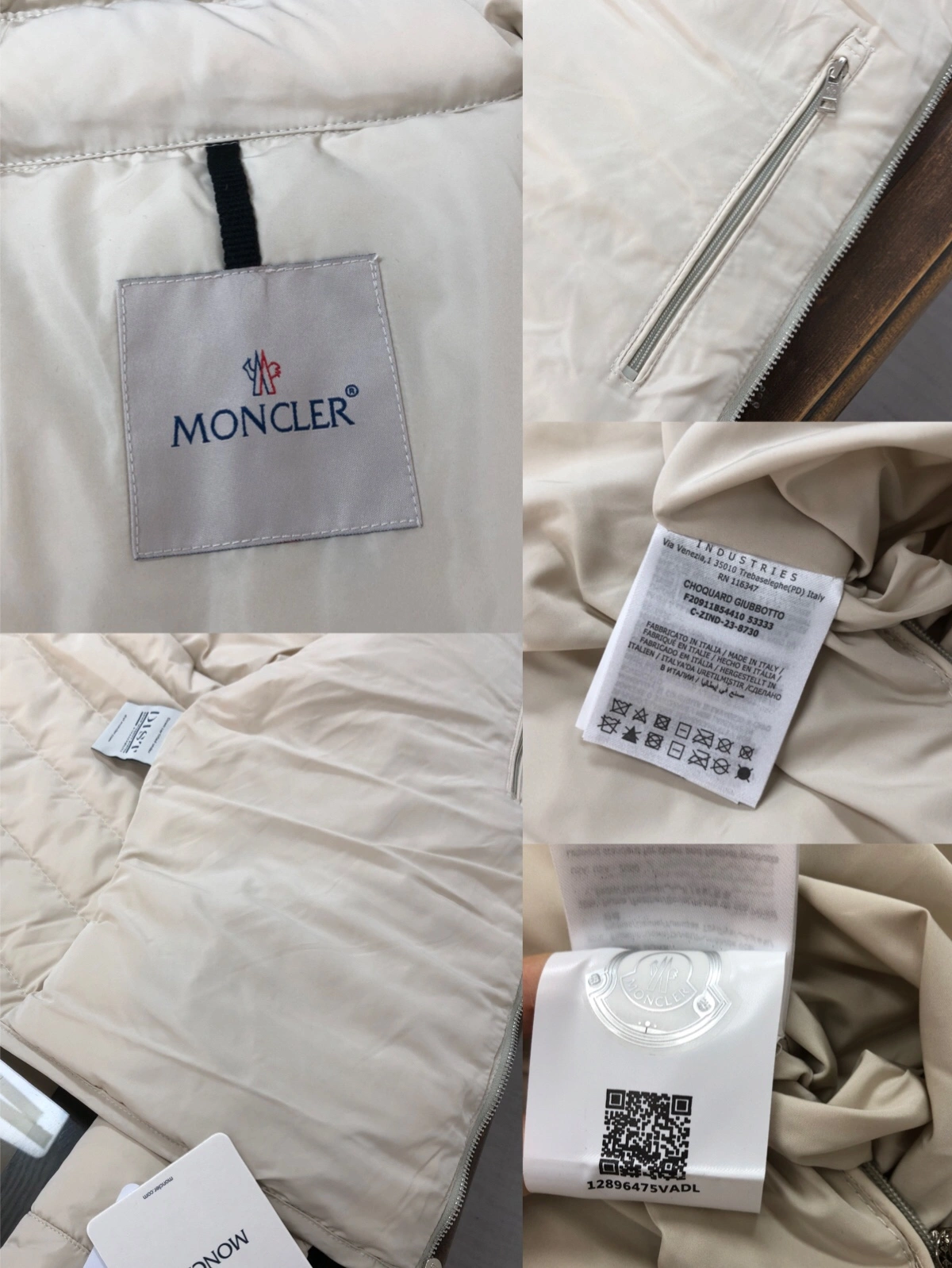 WaterResistant Moncler Down Jackets 146423
