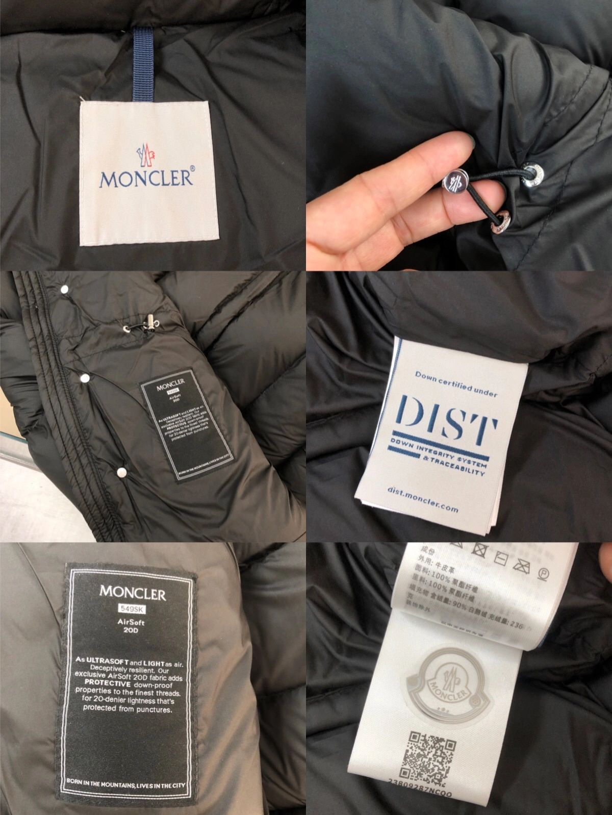 ZipUp Moncler Down Jackets 145967