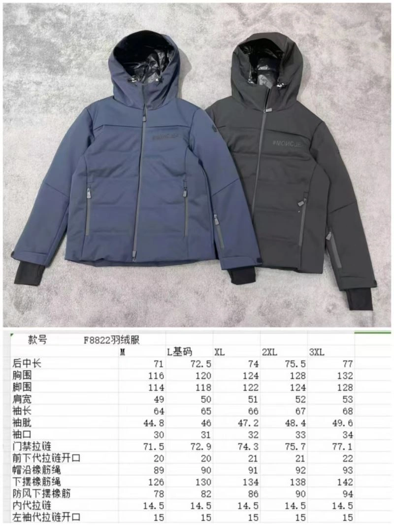 Lightweight Moncler Down Jackets 143937