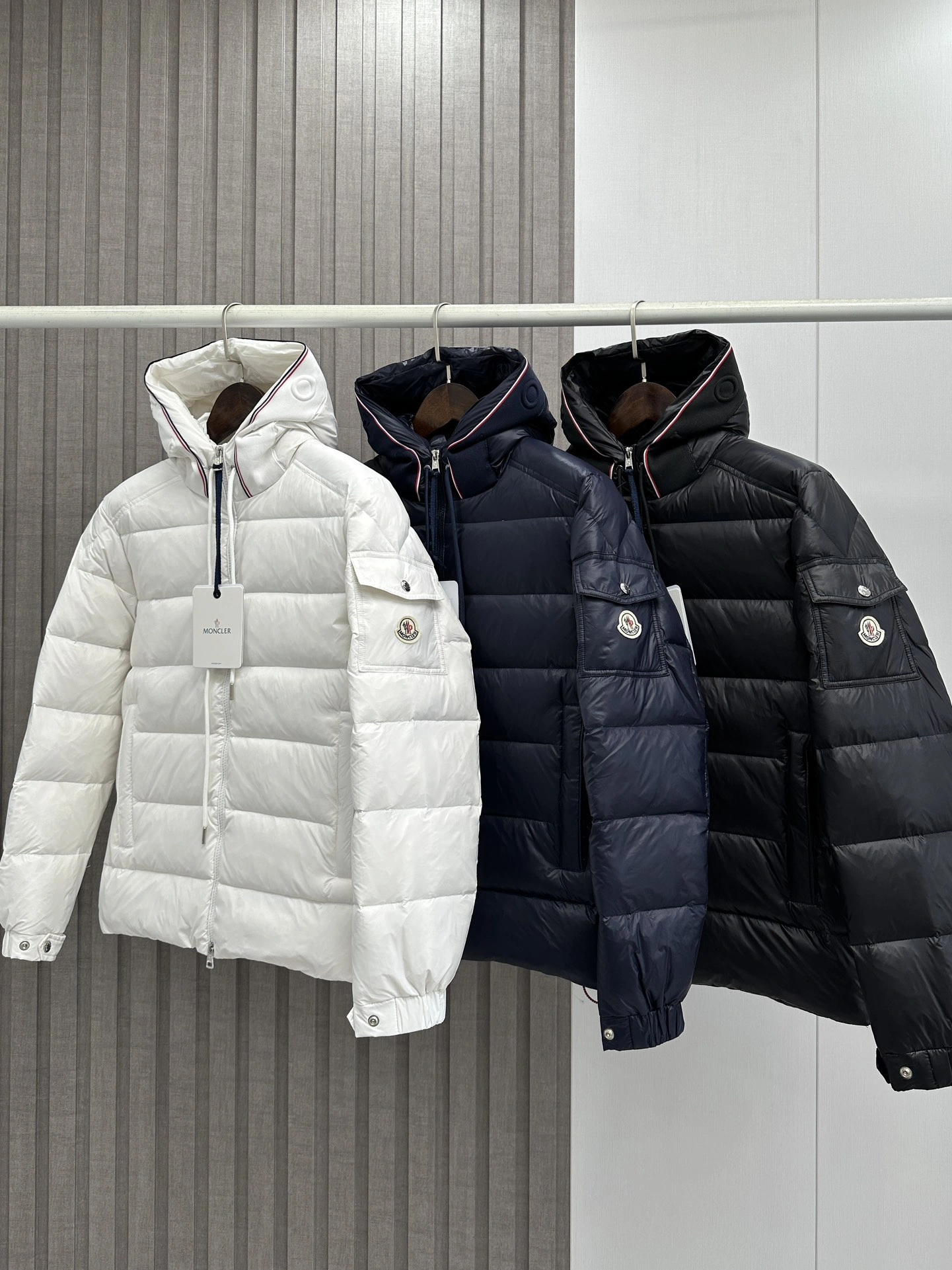 RelaxedFit Moncler Down Jackets 145596