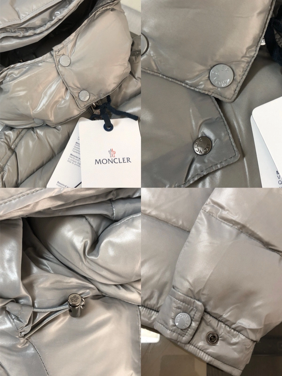 Moncler Down Jackets SmoothTexture 145554