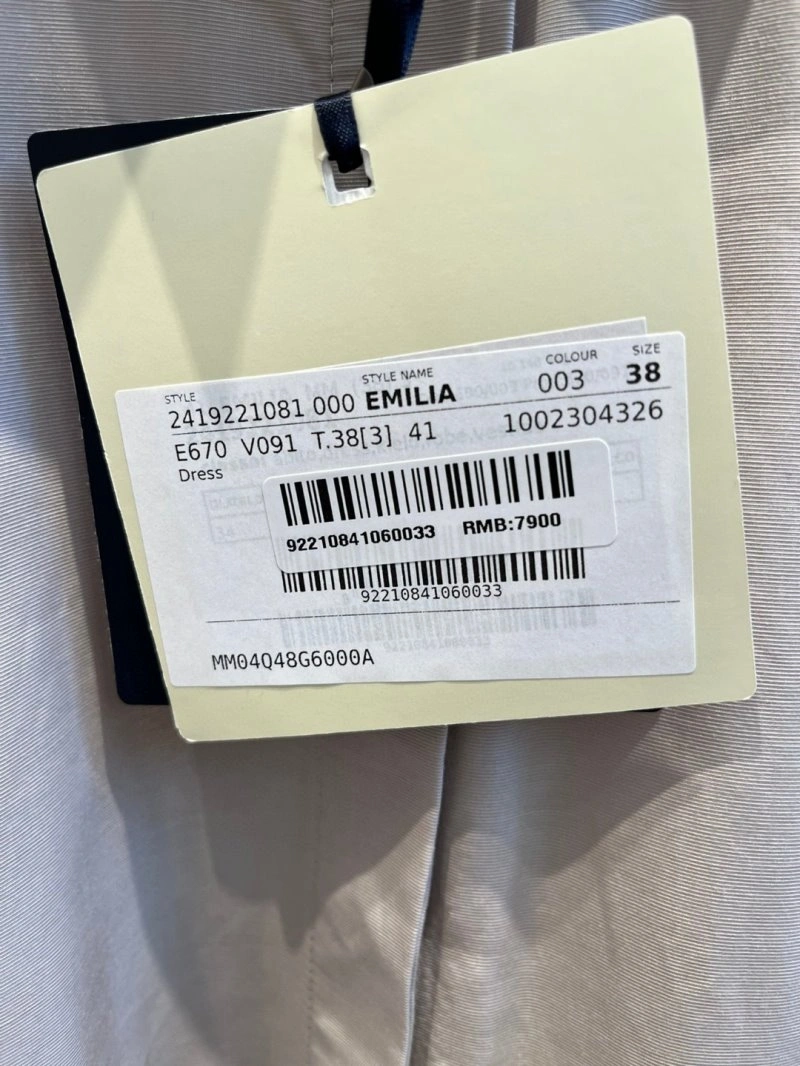 OdorResistant Moncler Dress 139705