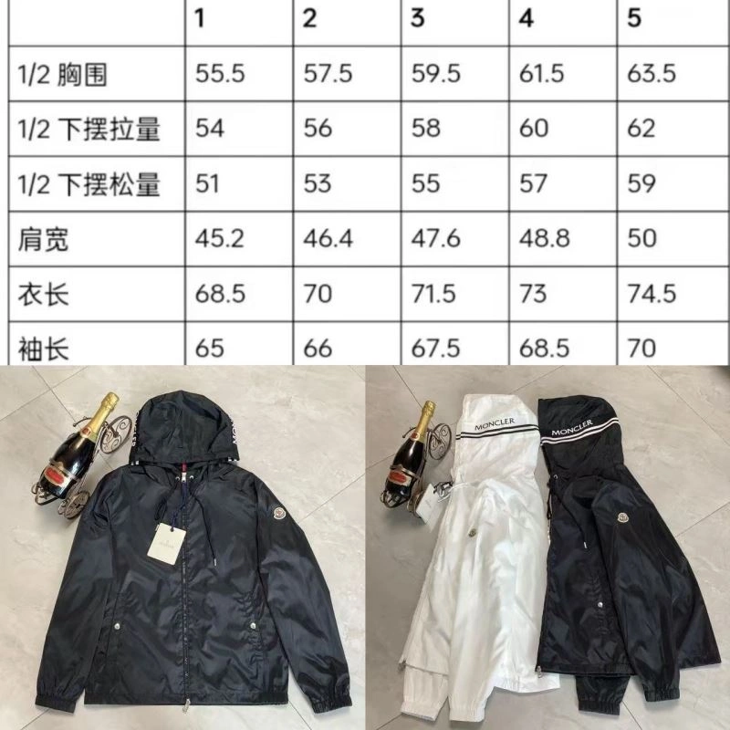Breathable Moncler Outwear 143748