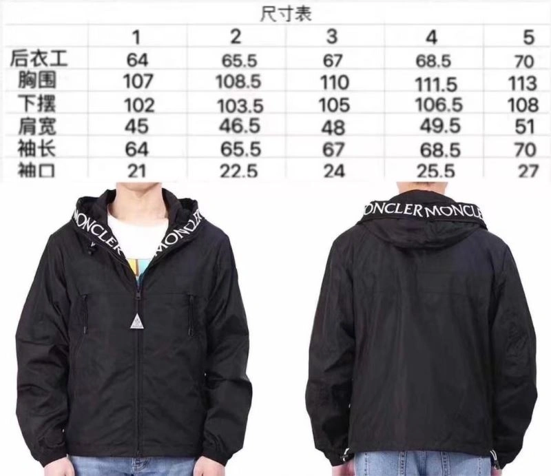 Moncler Outwear Lightweight 143729