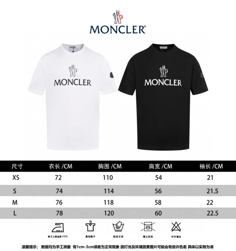 Stretchable Moncler T-Shirts 142737