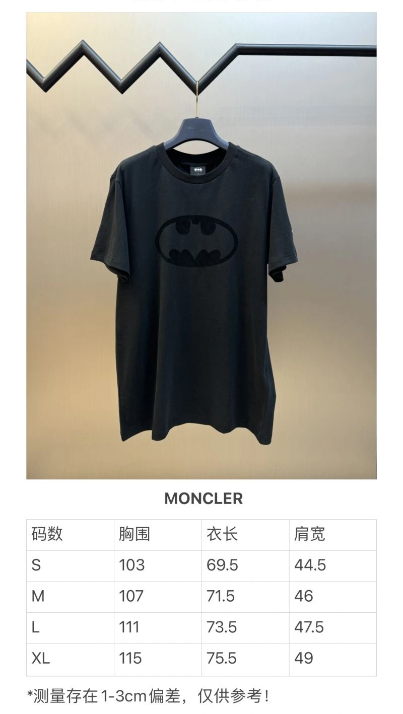 Moncler T-Shirts Minimalist 142653
