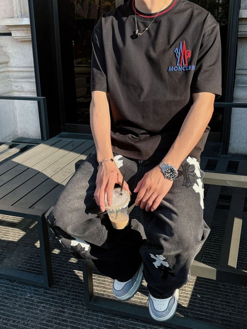 Moncler T-Shirts Stretchable 140442