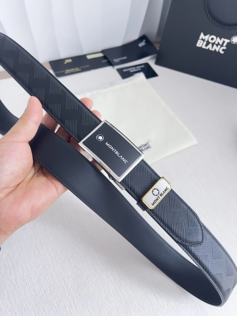 Sleek Montblanc Belts 302736