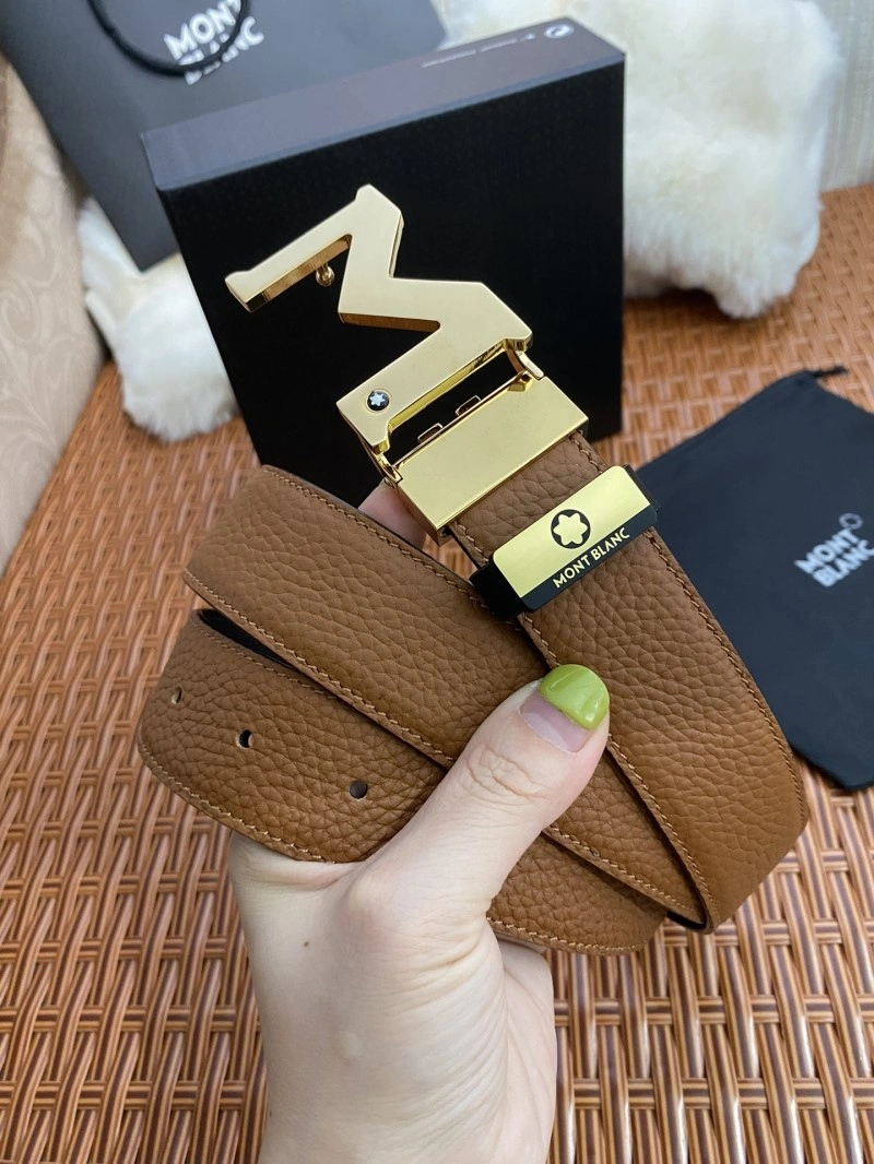 Sleek Montblanc Belts 302691
