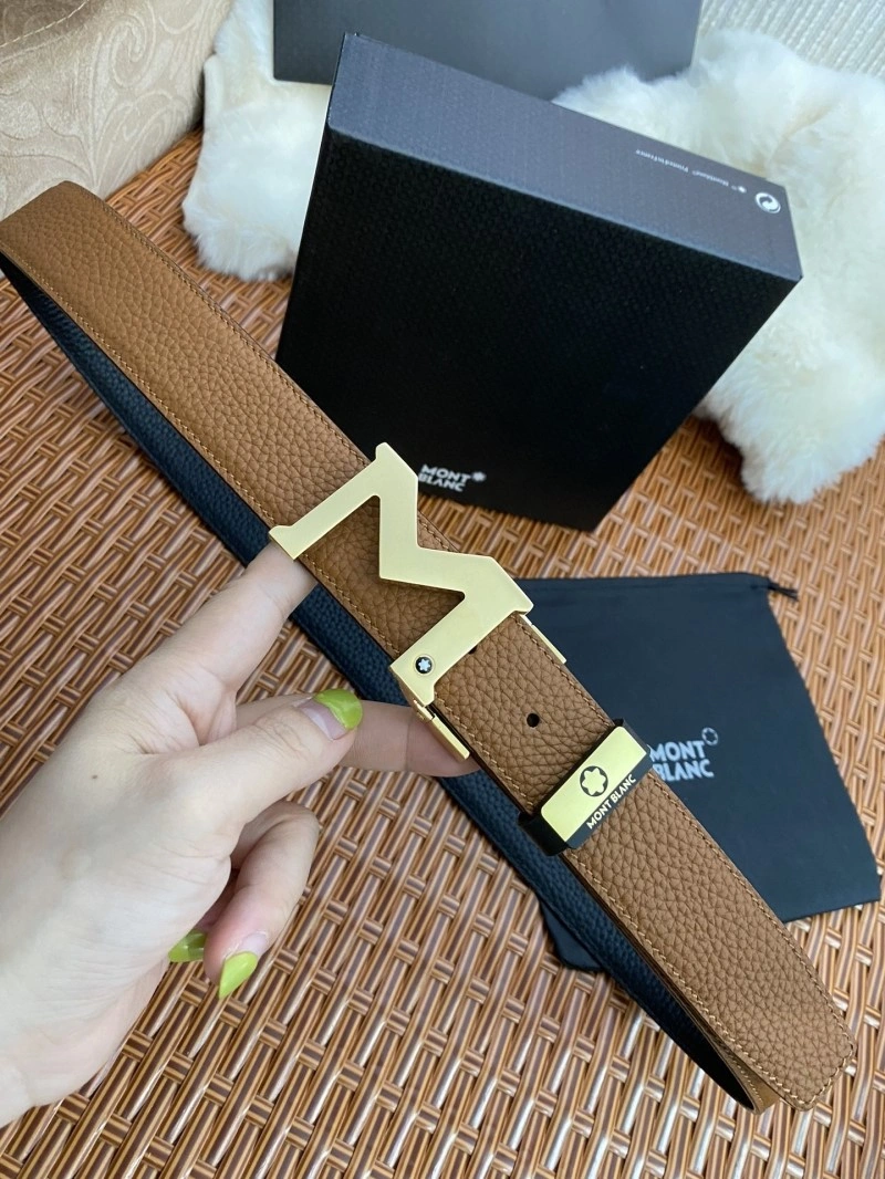 Sleek Montblanc Belts 302691