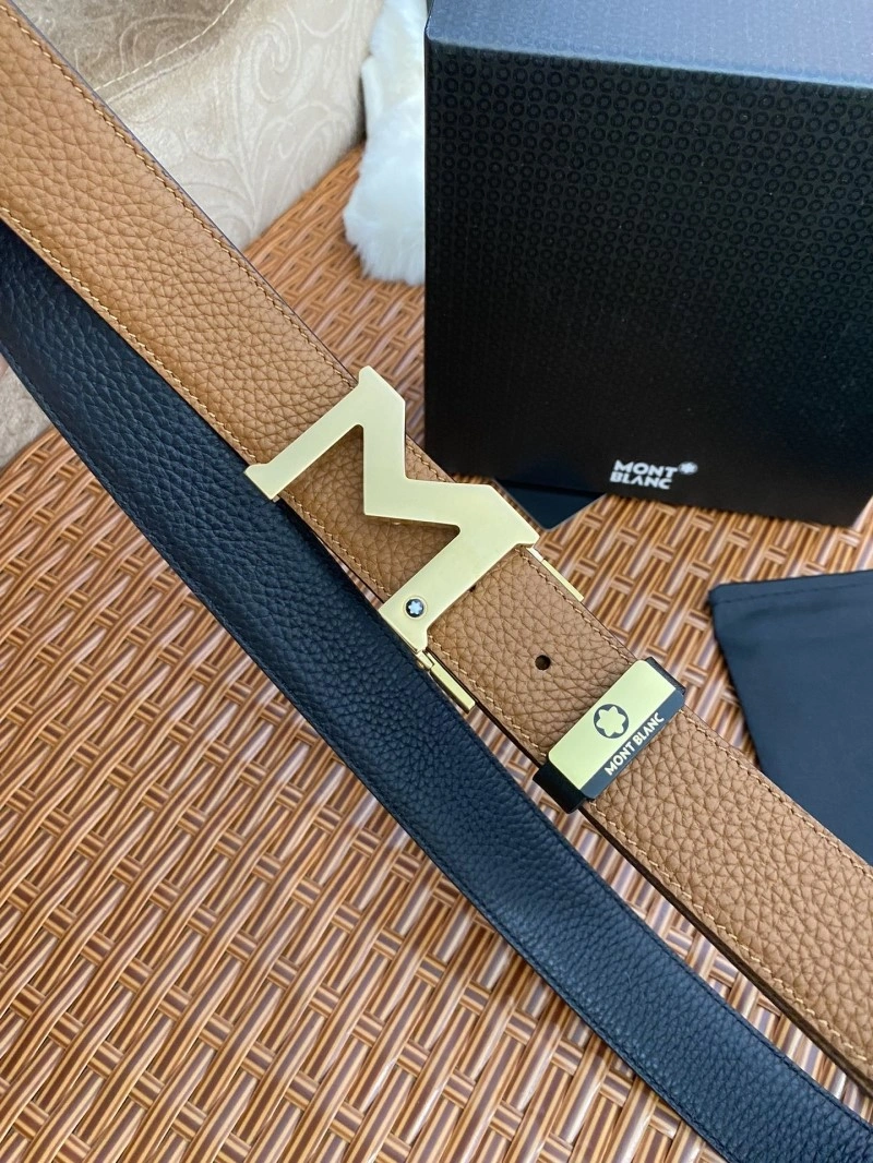 Sleek Montblanc Belts 302691