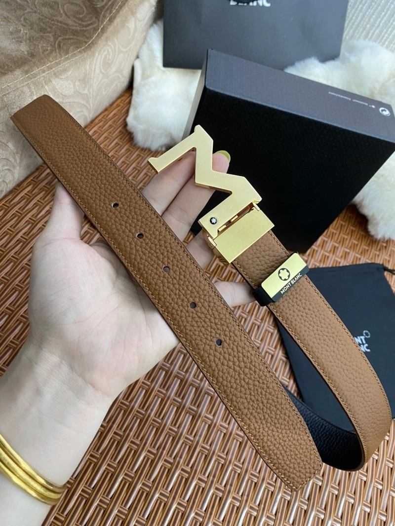 Sleek Montblanc Belts 302691
