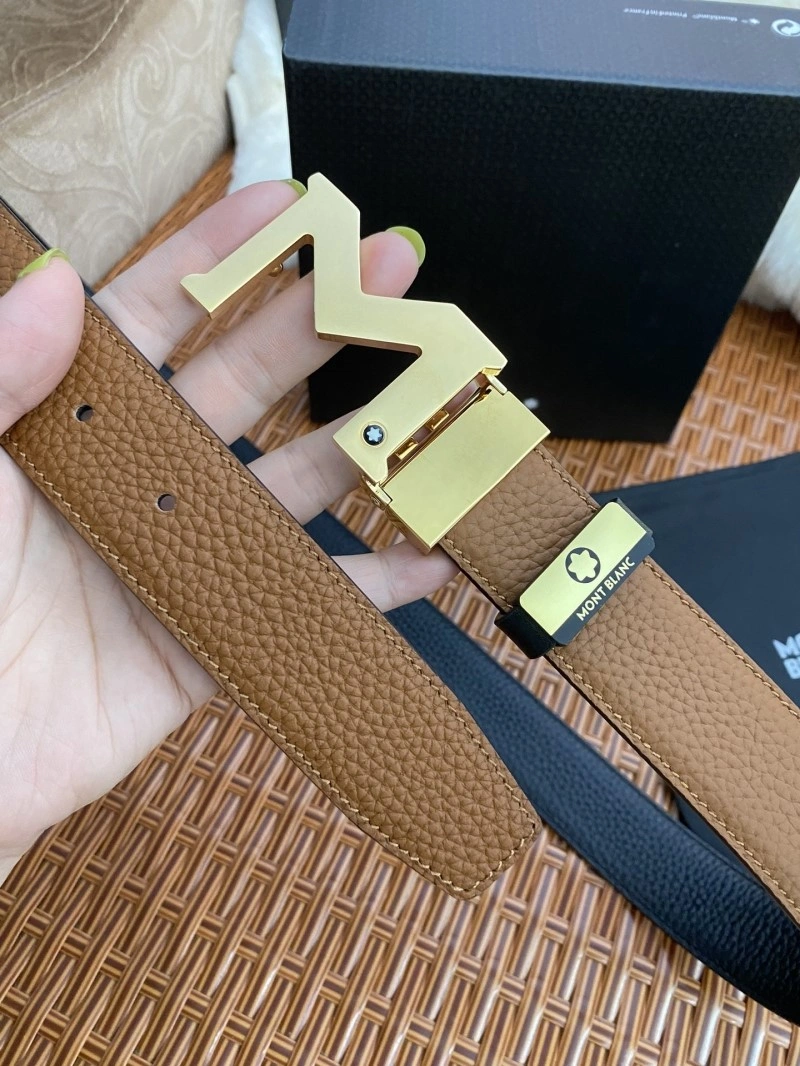 Sleek Montblanc Belts 302691