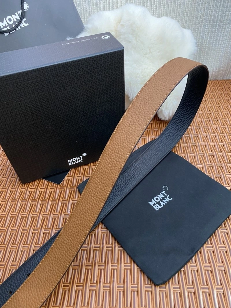 Sleek Montblanc Belts 302691
