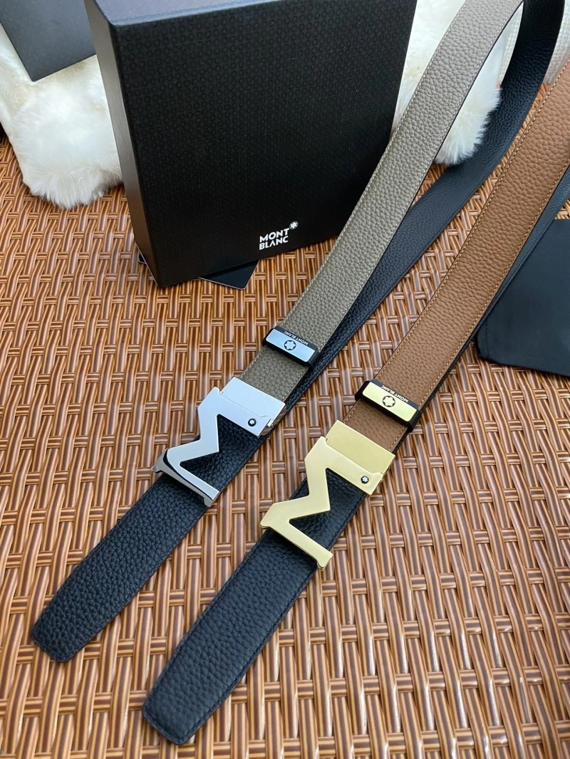 Sleek Montblanc Belts 302691