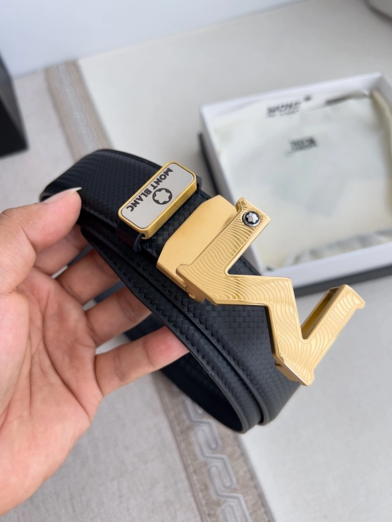 Contemporary Montblanc Belts 302657