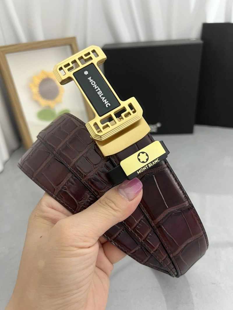 WaterResistant Montblanc Belts 302654