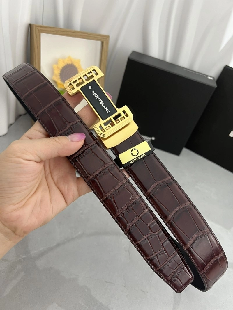 WaterResistant Montblanc Belts 302654