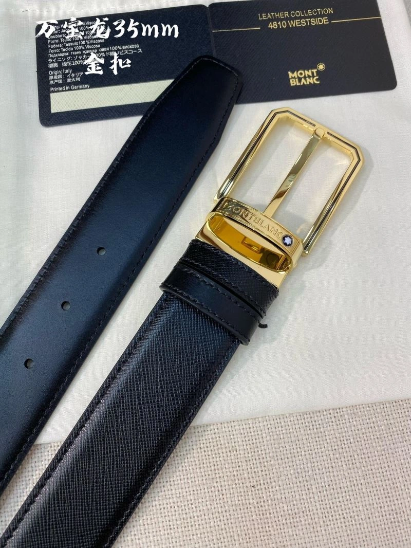 Sleek Montblanc Belts 302889