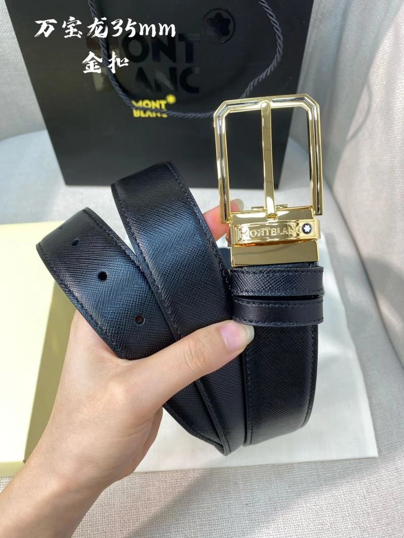 Sleek Montblanc Belts 302889