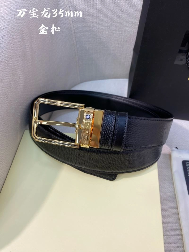 Sleek Montblanc Belts 302889