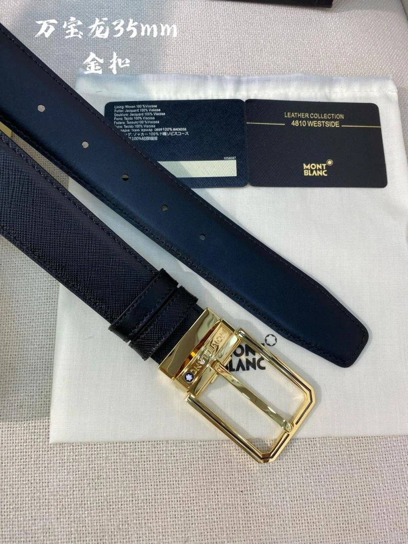 Sleek Montblanc Belts 302889