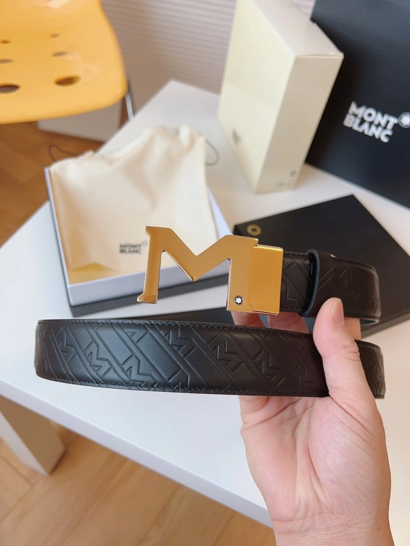 WaterResistant Montblanc Belts 302505
