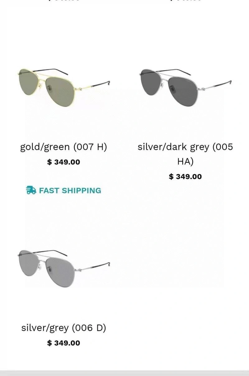 Seasonal Montblanc Sunglasses 281767