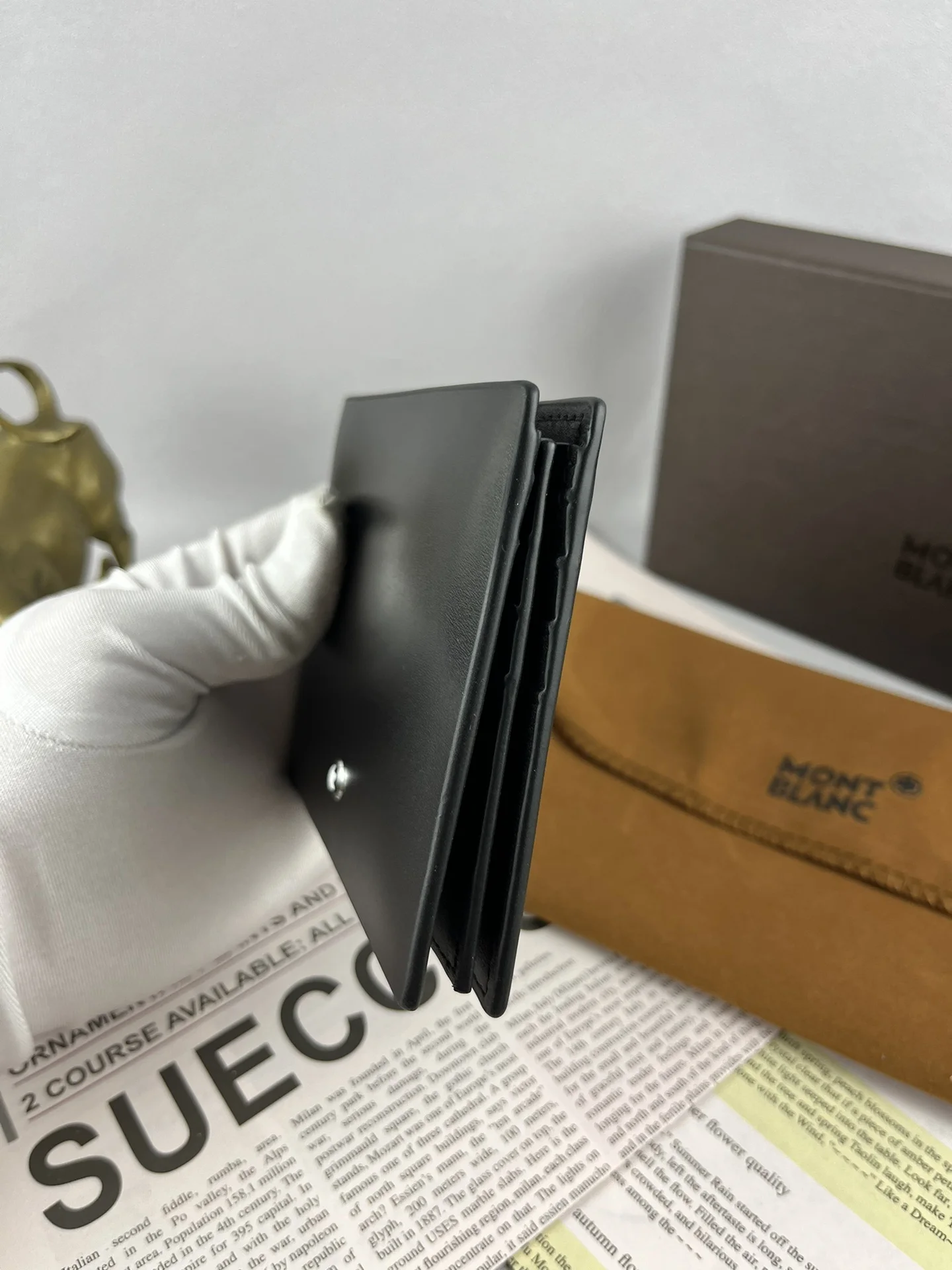Breathable Montblanc Wallets Purse 38637