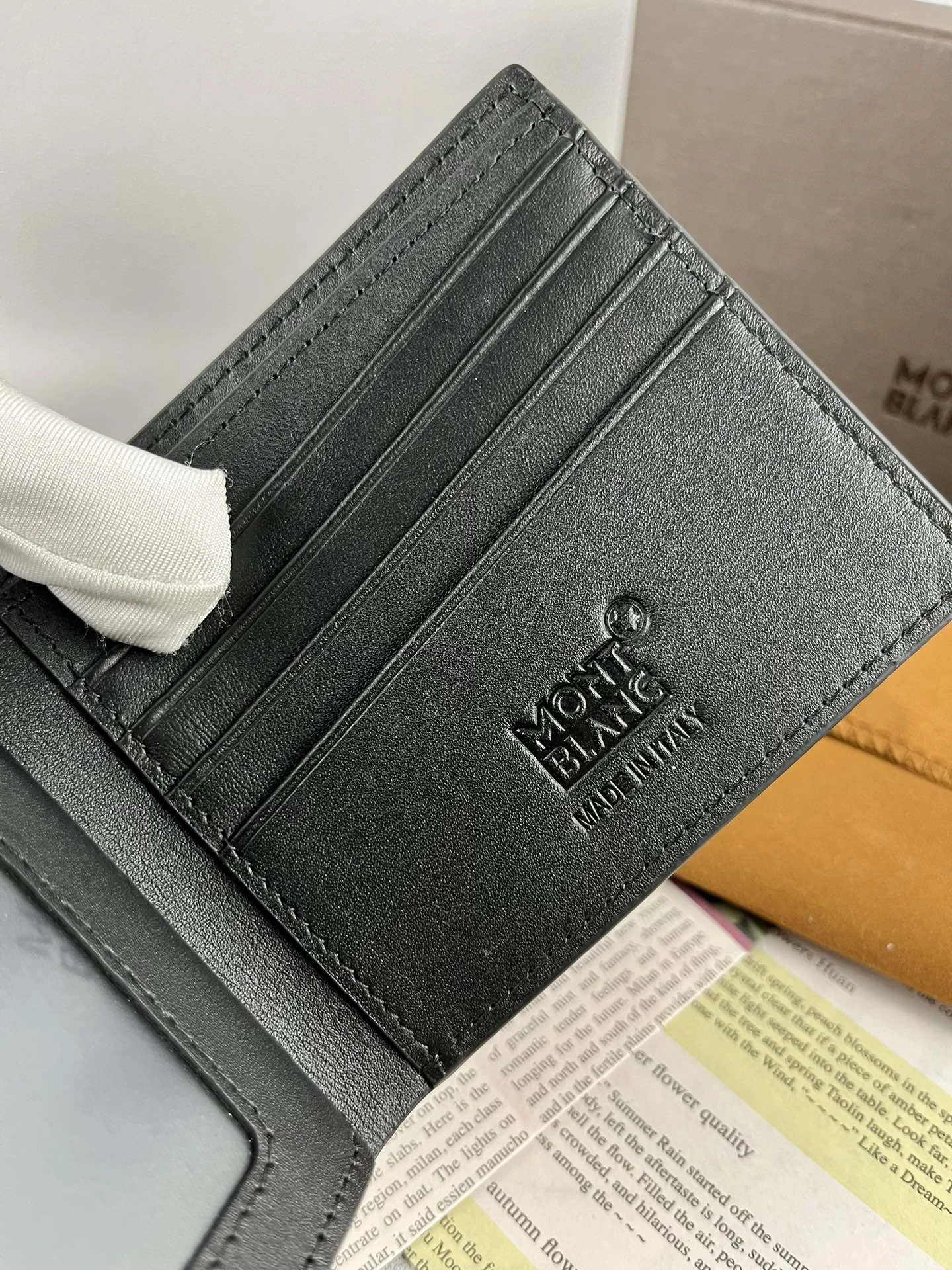 Breathable Montblanc Wallets Purse 38637