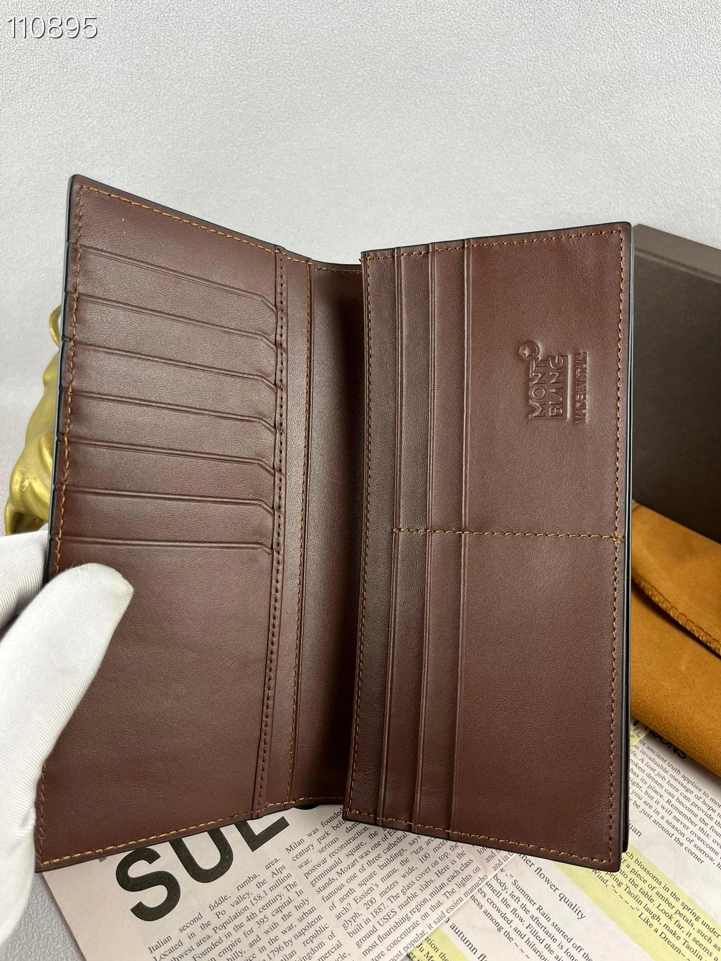Montblanc Wallets Purse Lightweight 38639