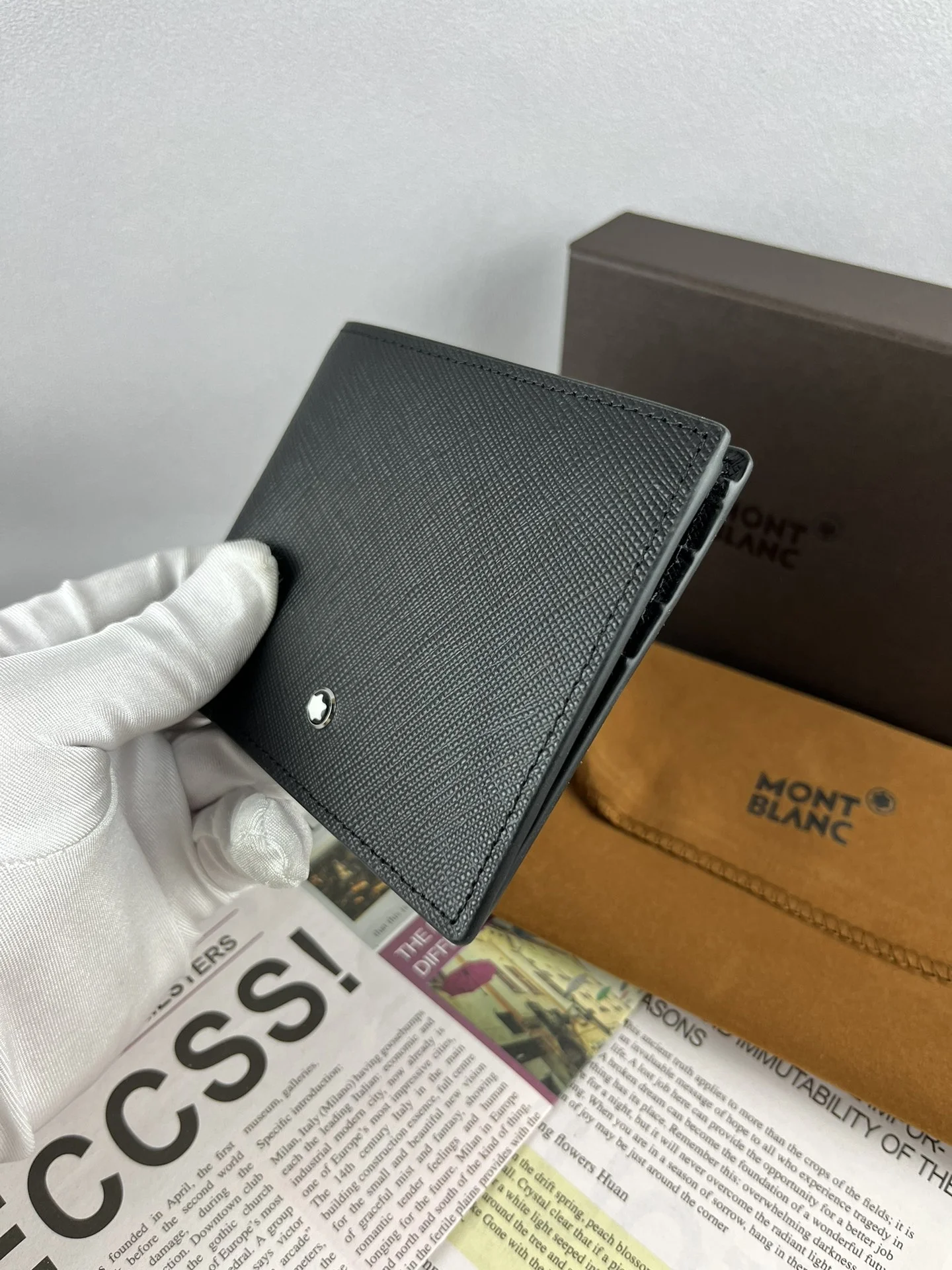 Montblanc Wallets Purse Attractive 38638