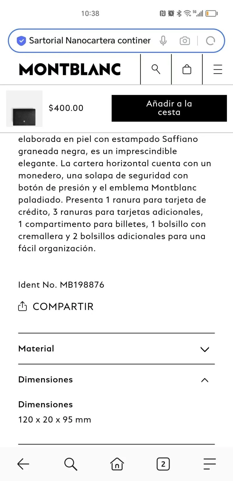 Montblanc Wallets Purse GoAnywhere 38493