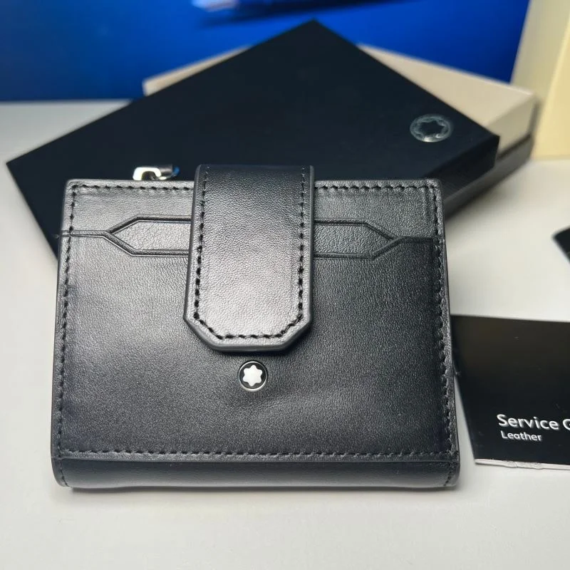 Neat Montblanc Wallets Purse 38488