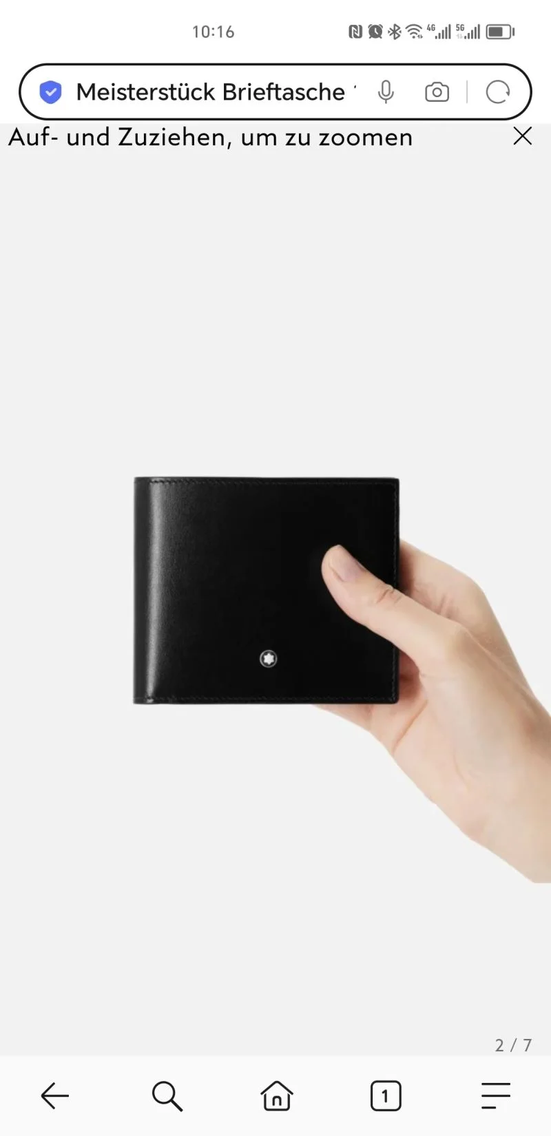 Montblanc Wallets Purse Bold 38487