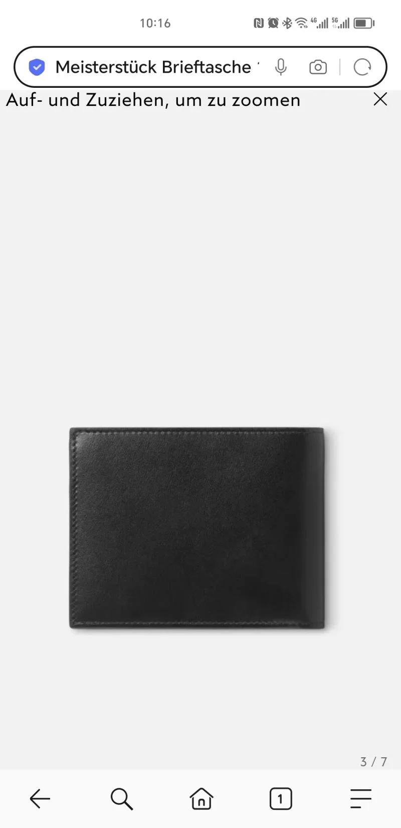 Montblanc Wallets Purse Bold 38487