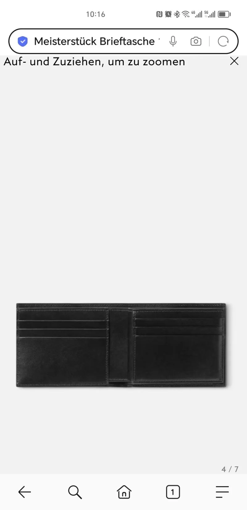 Montblanc Wallets Purse Bold 38487