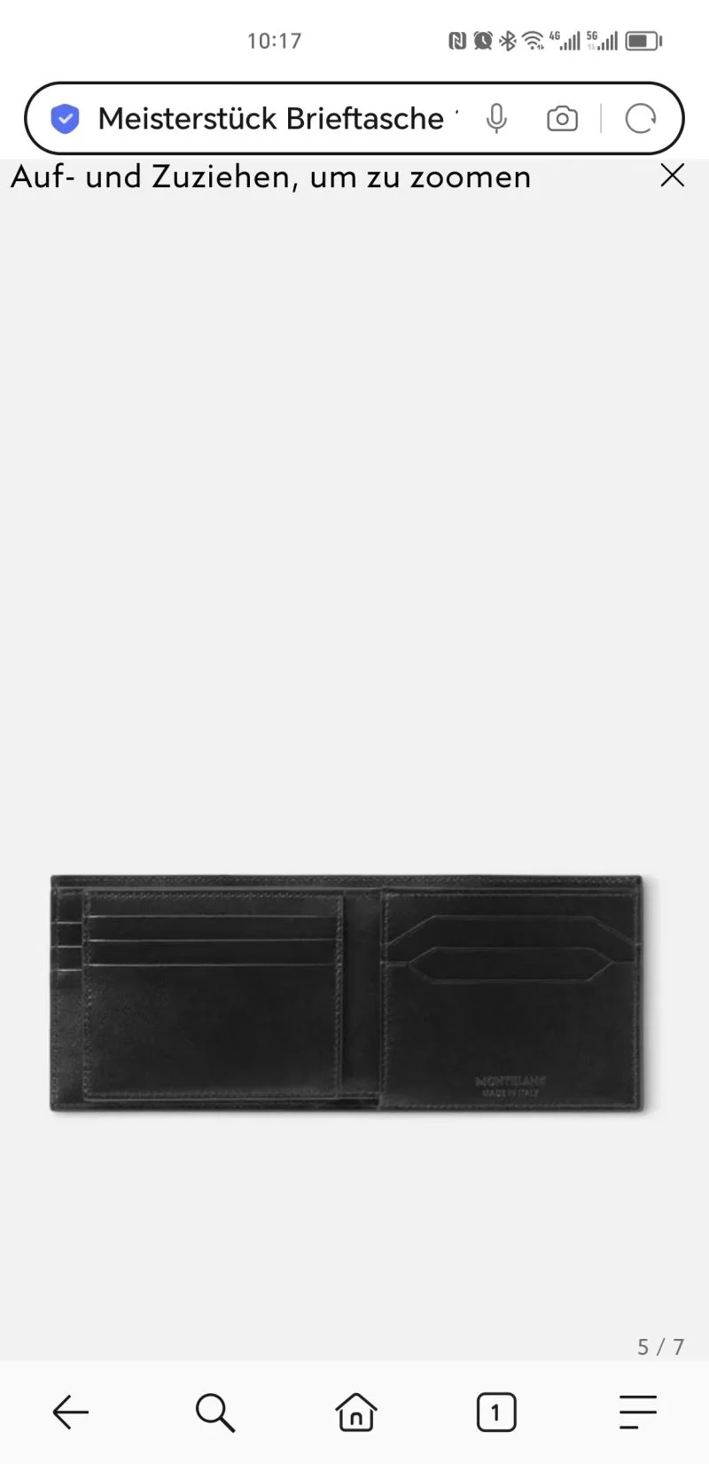 Montblanc Wallets Purse Bold 38487
