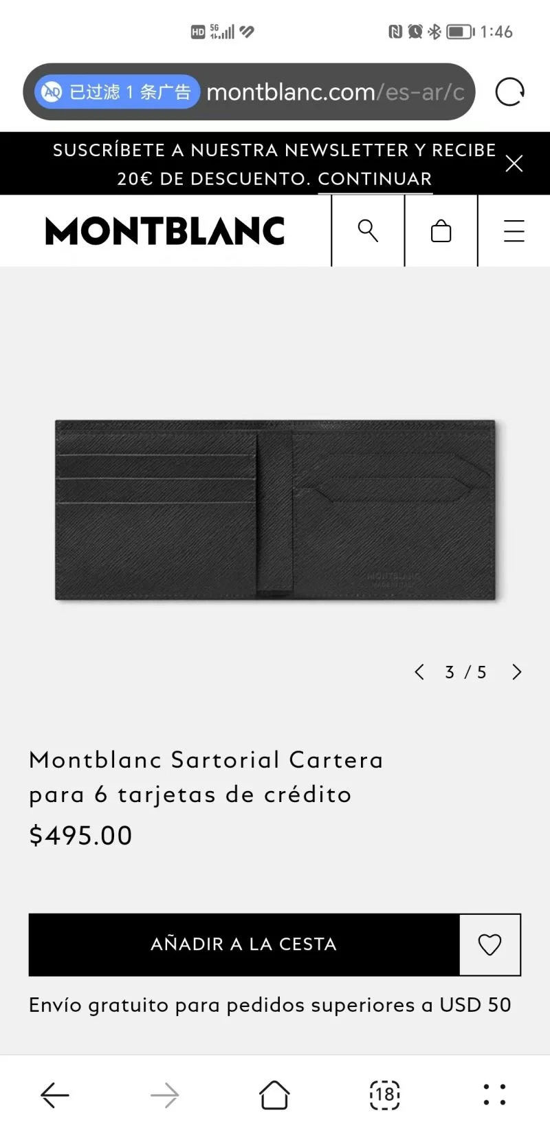 Montblanc Wallets Purse Supportive 38489