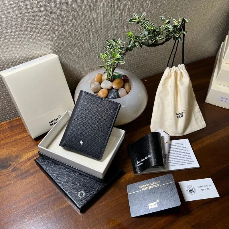 Durable Montblanc Wallets Purse 38467