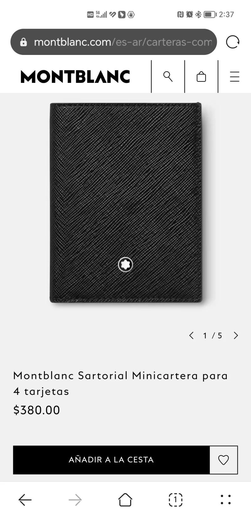 Durable Montblanc Wallets Purse 38467