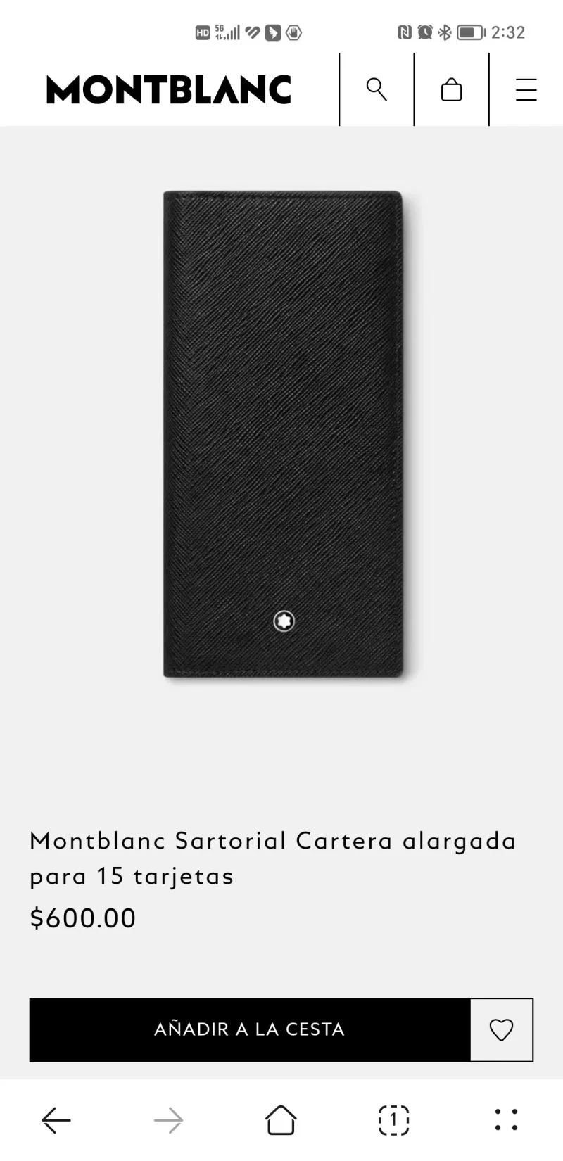 Montblanc Wallets Purse FlexibleFit 38438