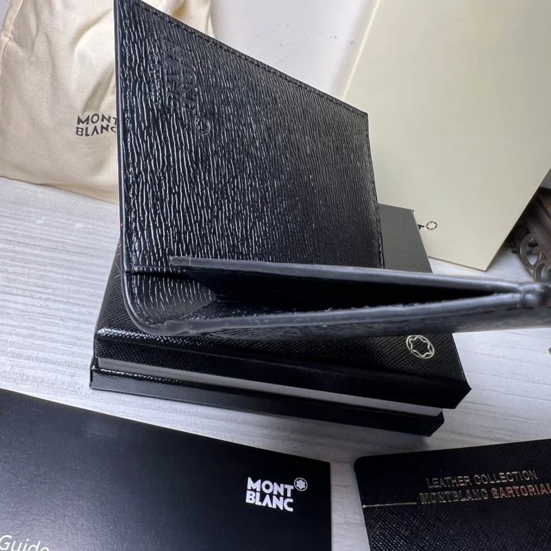 Durable Montblanc Wallets Purse 38434