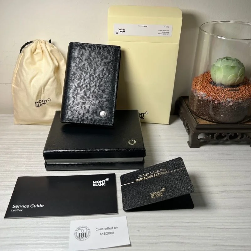 Durable Montblanc Wallets Purse 38434