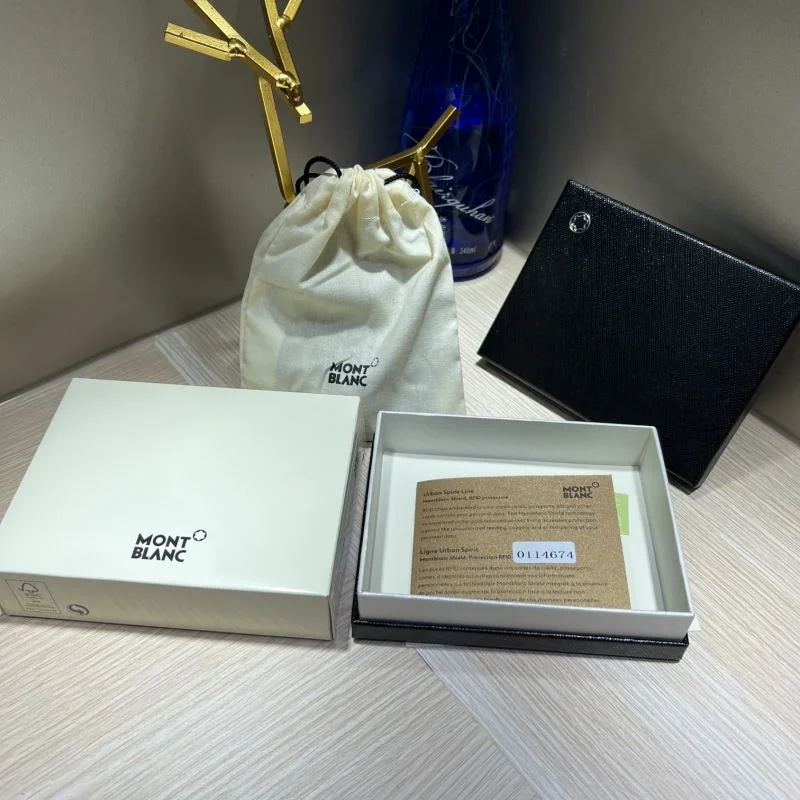Soft Montblanc Wallets Purse 38412